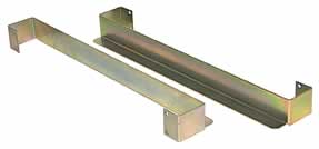 TYPE B EQUIPMENT RAILS:  These slides are intended to provide support for heavy equipment that comes with front mounting only and are designed for use with Type B Cabinets.